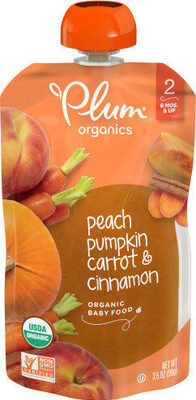 Pumpkin peach careot and cinnamon