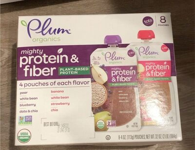 Might protein and fiber pouches