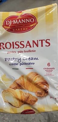Pastry Cream Croissants