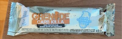 grenade carb killa white chocolate cookie