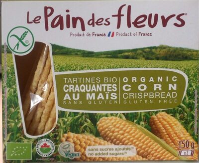 Tartines bio craquantes au maïs