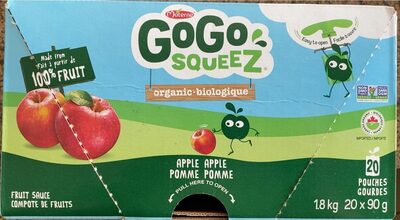 Gogo squeez apple