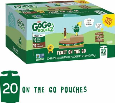 Variety Pack (Apple Apple/Apple Cinnamon) Fruit On The Go