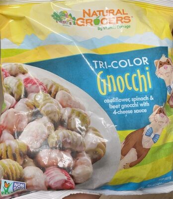 Tri-Color Gnocchi With 4-Cheese Sauce