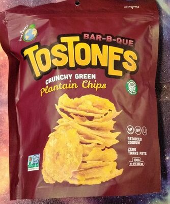 Tostones BBQ Crunchy Green Plaintain Chips