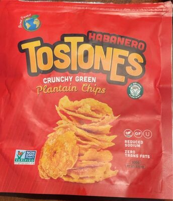 Tostones Habanero Crunchy Green Plantain Chips