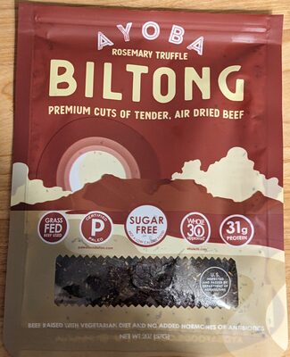 Rosemary Truffle Biltong
