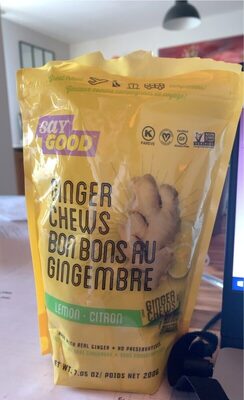 Ginger Chews, Lemon