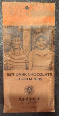 Powerhouse Blend 65% Dark Chocolate + Cocoa Nibs