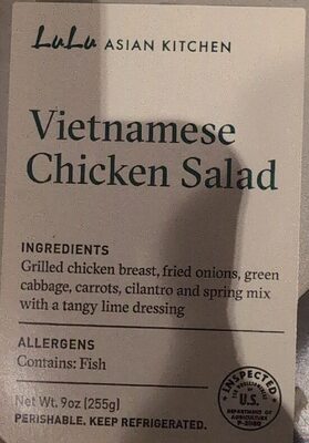 Vietnamese Chicken Salad