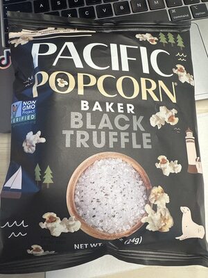 Baker black truffle Popcorn
