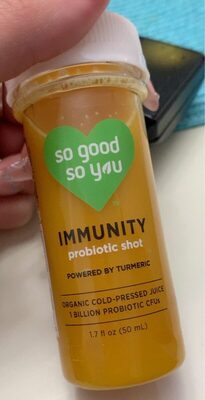 Turmeric Cinnamon Probiotic Shot