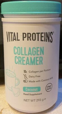 Coconut Collagen Creamer front packaging