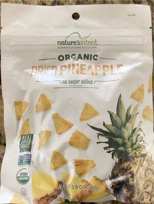 Organic Dried Pineapple