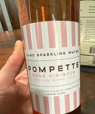 Pompette rose hibiscus