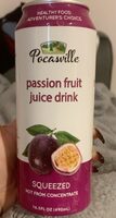 Passion fruit juice drink