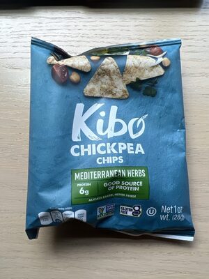 Chickpea Chips: Mediterranean Herbs