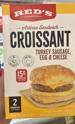 Turkey Sausage, Egg & Cheese Croissant