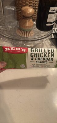 Grilled Chicken & Cheddar Burrito