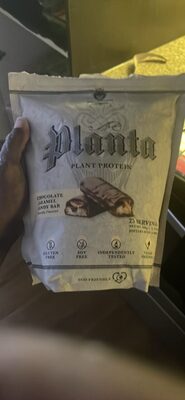 PLANTA PLANT PROTEIN CHOCOLATE CARAMEL CANDY BAR