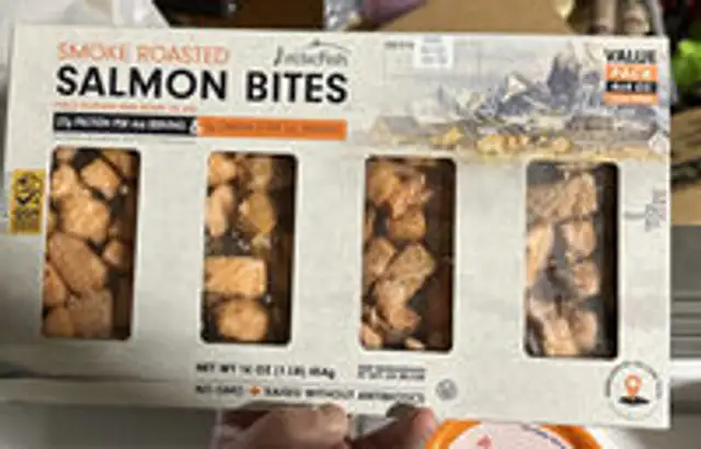 SMOKE ROASTED SALMON BITES