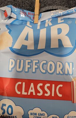 PUFFCORN CLASSIC front packaging