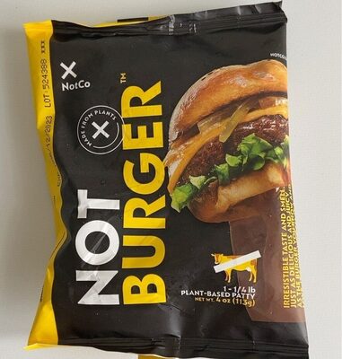 Burger (Plant Based Patties)