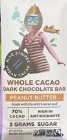 Whole Cacao Chocolate Bar Peanut Butter