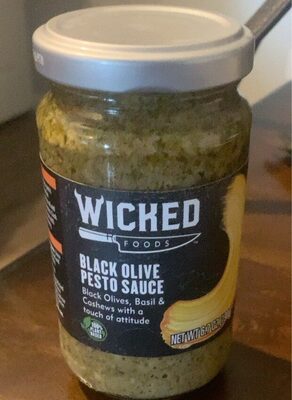 Black Olive Pesto Sauce