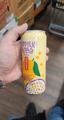 Popping boba mango passion fruit