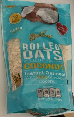 Coconut Instant Oatmeal front packaging