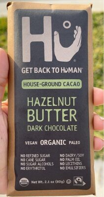 Hazelnut Butter Dark Chocolate Bar