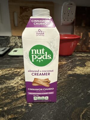 Cinnamon Churro Almond + Coconut Unsweetened Creamer