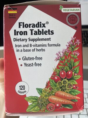 Floradix front packaging