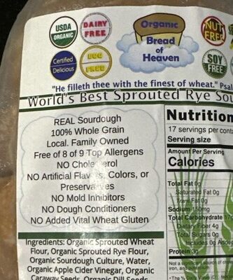 Sprouted Rye Sourdough