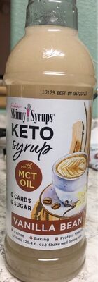 Vanilla Bean Keto Syrup with MCT Oil
