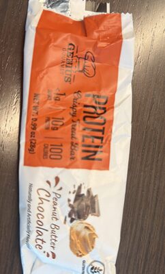 Crispy protein treat pb chocolate