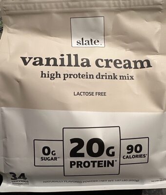 Vanilla Cream high protein drink mix