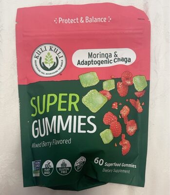 Super Gummies Moringa & Adaptogenic Chaga