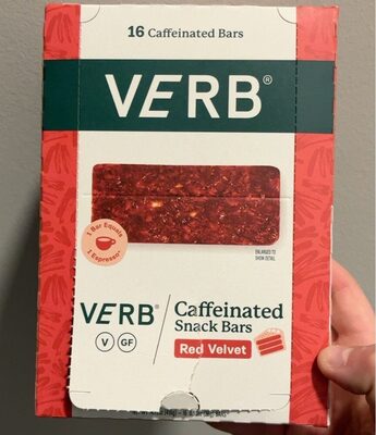 Caffeinated Energy Bar - Red Velvet