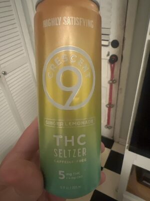 Ginger Lemon THC Seltzer