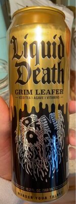 Liquid death grim leafer