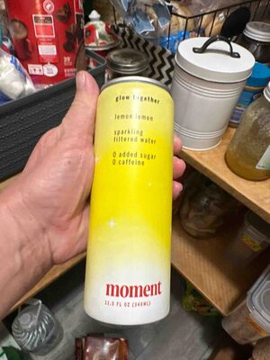 Glow Together Lemon Lemon Sparkling Filtered Water