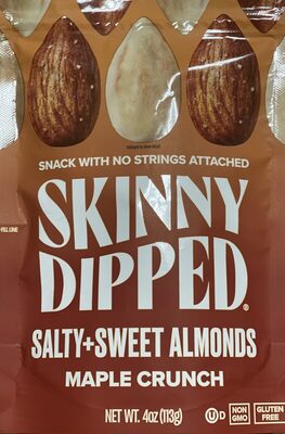 Maple Crunch Salty+Sweet Almonds