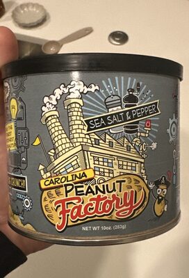 Carolina Peanut Factory Sriracha Peanuts front packaging