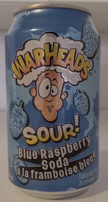Sour! Blue Raspberry Soda