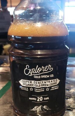 Super Concentrated Organic Cold Brew Coffee