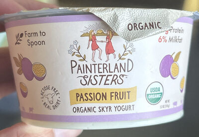 Passion Fruit Organic Skyr Yogurt