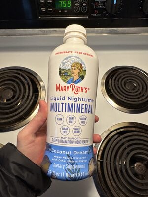 Liquid nightime multimineral