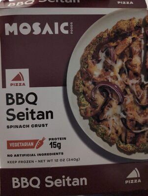 BBQ Seitan Pizza